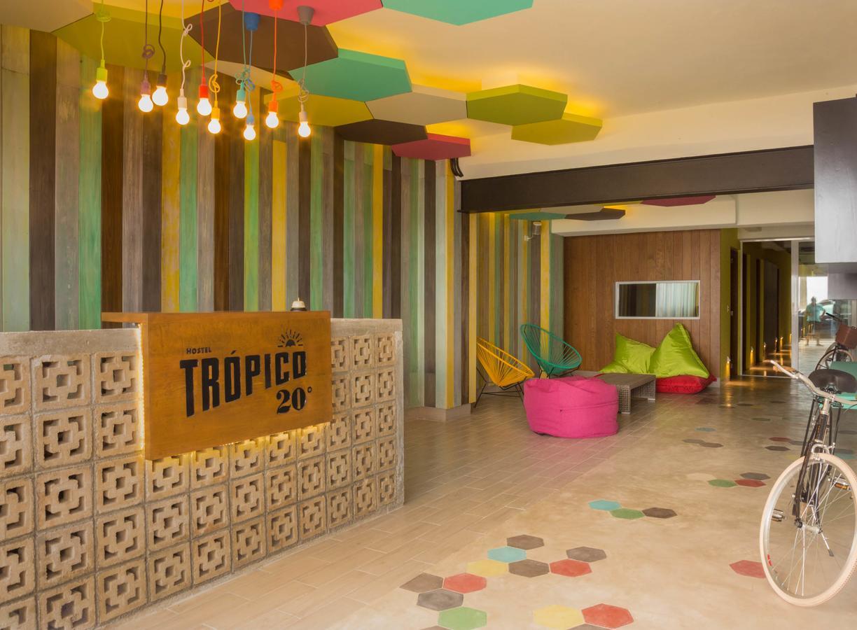 Hostel Frente Al Mar Tropico 20º Cozumel Luaran gambar